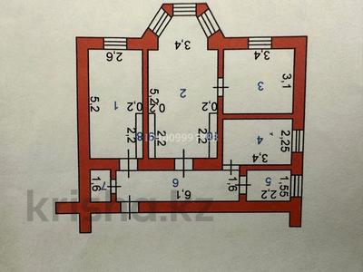 3-комнатная квартира · 65.6 м² · 2/2 этаж, Переулок Балуан Шолака 2 — Стоматология Еркемай за 11 млн 〒 в Шу