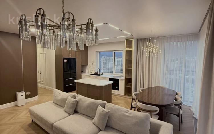 2-комнатная квартира · 65 м², Каныша Сатпаева 133/1 за 400 000 ₸ в Алматы, Бостандыкский р-н — фото 2