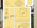 2-бөлмелі пәтер · 60 м² · 2/5 қабат, Рахымжана Кошкарбаева 24, бағасы: 22.5 млн ₸ в Кокшетау — фото 11