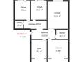 4-бөлмелі пәтер · 130.5 м² · 1/9 қабат, газизы жубановой 146к1 — Народная канцелярия Билим, Гараж, бағасы: 63 млн ₸ в Актобе — фото 19