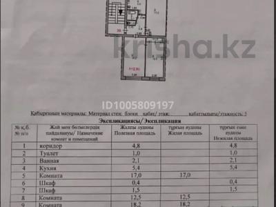 3-комнатная квартира · 59 м² · 3/5 этаж, Естая 40 за 21.5 млн ₸ в Павлодаре