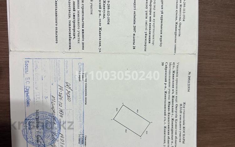 Участок · 8 соток, Новостройка 59 за 3 млн ₸ в Шымкенте — фото 2