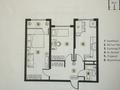 2-комнатная квартира · 64.4 м² · 2/9 этаж, мкр Шугыла, Бульвар 1 340/3 — проспект Абай и Алатау за 32.5 млн ₸ в Алматы, Наурызбайский р-н — фото 3
