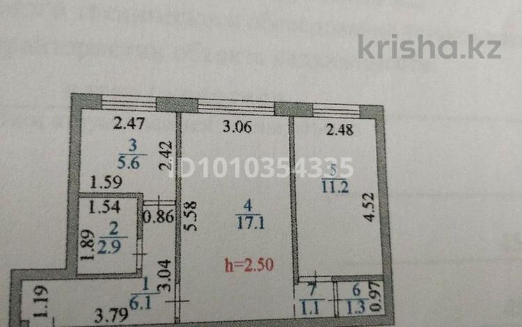 2-бөлмелі пәтер · 45 м² · 1/5 қабат, Кравцова 5/2, бағасы: 17 млн ₸ в Астане, р-н Байконур — фото 6