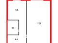 1-бөлмелі пәтер · 30 м² · 1/5 қабат, ул. Уалиханова, бағасы: 6.5 млн ₸ в Темиртау — фото 8