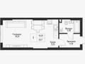 1-комнатная квартира · 33.7 м² · 2 этаж, Халиуллина участок №132 за 26.9 млн ₸ в Алматы, Медеуский р-н — фото 4