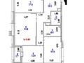3-комнатная квартира · 104 м² · 13/17 этаж, Толе би 54/1 за ~ 100 млн ₸ в Астане, Нура р-н — фото 2