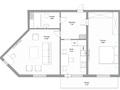 2-бөлмелі пәтер · 64 м² · 5/8 қабат, Квартал 1 3, бағасы: 30.5 млн ₸ в Алматы — фото 14