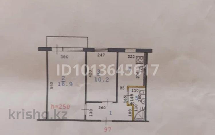 2-бөлмелі пәтер · 43 м² · 3/5 қабат, мкр 5, Тургенева 106/1, бағасы: 15 млн ₸ в Актобе — фото 6