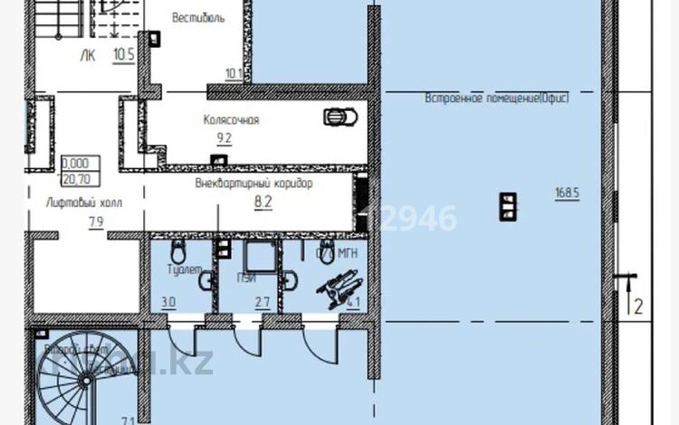 Свободное назначение · 196 м² за ~ 1.5 млн ₸ в Алматы, Турксибский р-н — фото 2