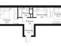 2-бөлмелі пәтер · 47 м² · 2/9 қабат, мкр Нуркент, Турара Рыскулова 24, бағасы: 34.8 млн ₸ в Алматы, Алатауский р-н — фото 3