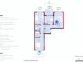 3-бөлмелі пәтер · 86 м² · 5/8 қабат, ул. Жошы-хана 10, бағасы: 64.5 млн ₸ в Астане, Есильский р-н