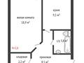 1-комнатная квартира, 46.1 м², 6/9 этаж, нур сити за 11.5 млн 〒 в Актобе — фото 24