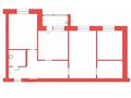 3-бөлмелі пәтер · 73.6 м² · 5/6 қабат, мкр. Алтын орда, бағасы: 22.5 млн ₸ в Актобе