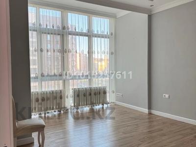 3-бөлмелі пәтер · 87.4 м² · 4/8 қабат, Кайым Мухамедханов 21, бағасы: 53 млн ₸ в Астане, Нура р-н
