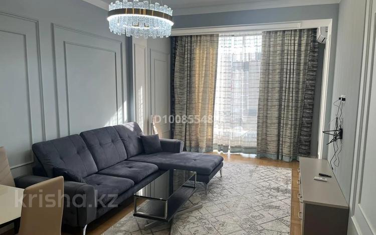 2-комнатная квартира · 55 м² · 7/17 этаж, Толе би 185А — ТОЛЕБИ-АУЭЗОВА за 450 000 ₸ в Алматы, Алмалинский р-н — фото 2
