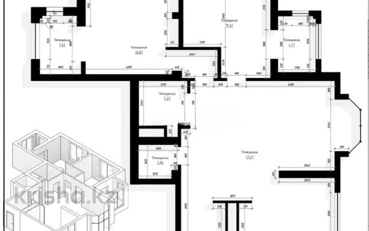 3-комнатная квартира · 110 м² · 6/13 этаж, мкр Шубар — ЭЛИТ КЛАСС за 105 млн ₸ в Астане, Есильский р-н — фото 4