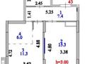 2-комнатная квартира · 44.4 м² · 10/12 этаж, Байтурсынова 30 за 33 млн ₸ в Астане, Сарайшык р-н — фото 8