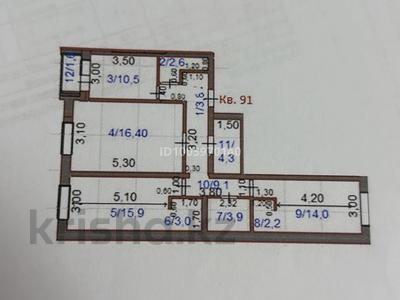 3-бөлмелі пәтер · 87.3 м² · 2/5 қабат, Майкутова 53 — Майкутова, бағасы: 31.5 млн ₸ в 