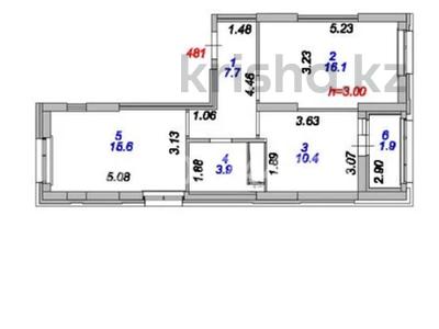 Продажа квартир в Астане: 2-комнатная квартира · 55.6 м² · 12/16 этаж, Сафуан Шаймерденов 4/1 за 26.3 млн 〒 2-комнатная квартира · 55.6 м² · 12/16 этаж, Сафуан Шаймерденов 4/1 за 26.3 млн 〒 в Астане, Алматы р-н