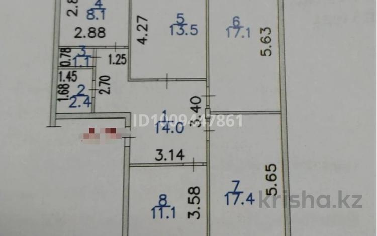 4-бөлмелі пәтер · 85.5 м² · 4/6 қабат, Жастар 29/1, бағасы: 45 млн ₸ в Усть-Каменогорске — фото 2