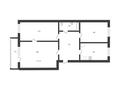 3-бөлмелі пәтер · 61.7 м² · 2/5 қабат, Сагадата Нурмагамбетова 118/2, бағасы: 19 млн ₸ в Павлодаре — фото 23