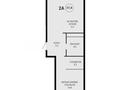 2-бөлмелі пәтер · 57.8 м² · 6/9 қабат, Каныша Сатпаева 90а/1, бағасы: ~ 46.1 млн ₸ в Алматы, Бостандыкский р-н — фото 2