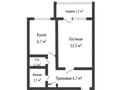 1-комнатная квартира · 30.8 м² · 1/5 этаж, Г. Каирбекова 385/1 за 13.9 млн ₸ в Костанае — фото 2