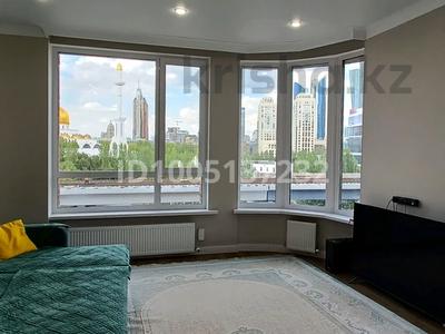 4-комнатная квартира · 122.3 м² · 5/23 этаж, Сыганак 52, 52/1 — Кабанбай батыр Сыганак за 155 млн ₸ в Астане, Есильский р-н