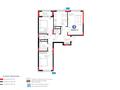 3-комнатная квартира · 89.4 м² · 8/9 этаж, Сагадат Нурмагамбетов 17а — КЛЮЧИ НА РУКАХ! за ~ 60 млн ₸ в Астане, Сарайшык р-н — фото 5