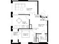 2-бөлмелі пәтер · 67.9 м², Е-36 13, бағасы: ~ 35.6 млн ₸ в Астане, Нура р-н — фото 3