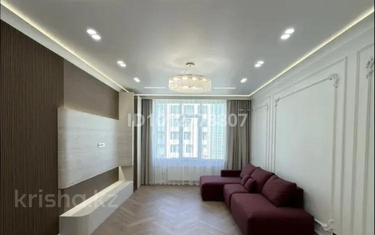 3-комнатная квартира · 100 м² · 15/18 этаж, Е 882 7 за 75 млн ₸ в Астане, Нура р-н — фото 2
