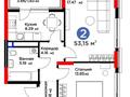 2-комнатная квартира · 53 м² · 5/10 этаж, Е 915 13 за 41 млн ₸ в Астане, Есильский р-н — фото 13
