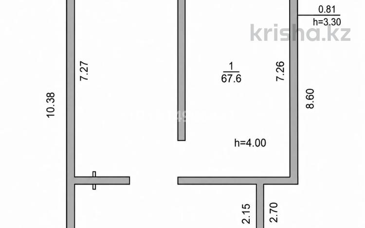 Свободное назначение · 67.6 м² за 94.5 млн ₸ в Алматы, Медеуский р-н — фото 2