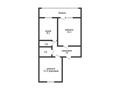 2-бөлмелі пәтер · 50.9 м² · 2/5 қабат, Воинов Интернационалистов 16, бағасы: 26.5 млн ₸ в Костанае — фото 10