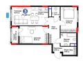 3-комнатная квартира · 77.88 м² · 14/14 этаж, Е 915 19 за ~ 48.4 млн ₸ в Астане, Есильский р-н — фото 3