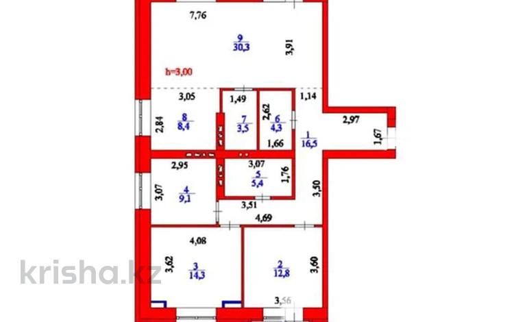 4-комнатная квартира · 108 м² · 6/12 этаж, Айтматова 59 за 42.5 млн ₸ в Астане, Нура р-н — фото 3