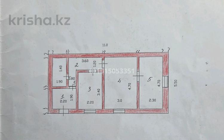 3-комнатная квартира · 42 м² · 1/2 этаж, Кадырова 71/3 — Напротив Марат магазина, сзади казахской школы №2 за 8 млн ₸ в Чундже — фото 2