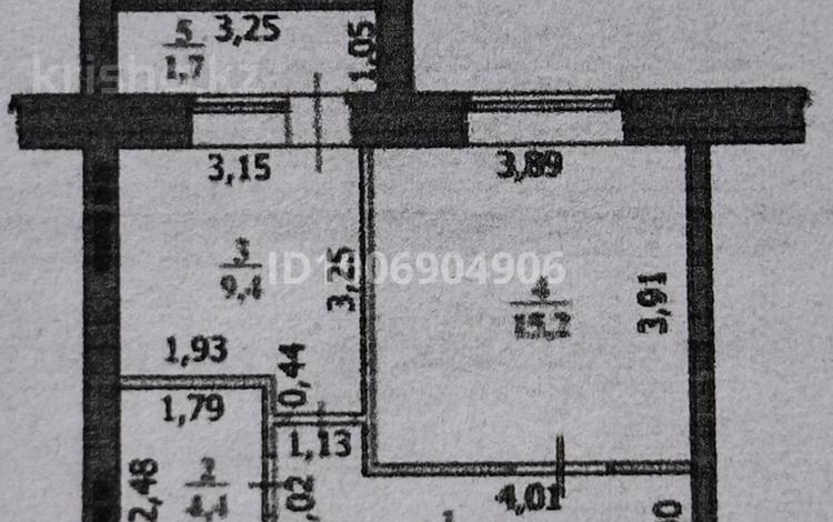 1-бөлмелі пәтер · 39 м² · 4/6 қабат, Монкеұлы 70Б — Продаётся 1 ком.квартира в микрорайоне Арман, бағасы: 10 млн ₸ в Уральске — фото 2