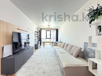 3-бөлмелі пәтер · 72 м² · 6/13 қабат, Кармысова, бағасы: 115 млн ₸ в Алматы, Медеуский р-н