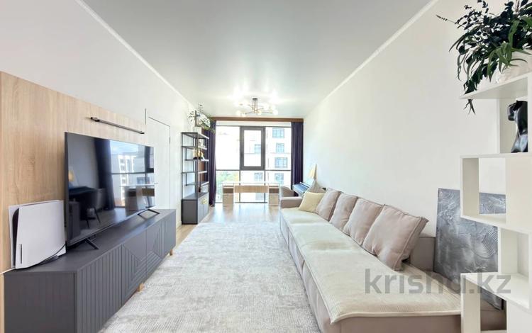 3-бөлмелі пәтер · 72 м² · 6/13 қабат, Кармысова, бағасы: 115 млн ₸ в Алматы, Медеуский р-н — фото 3