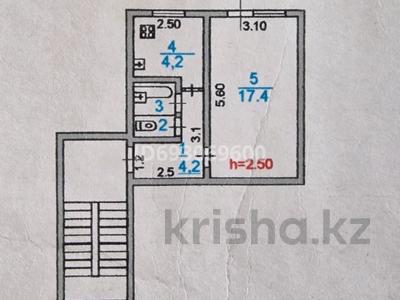 1-комнатная квартира, 28.8 м², 2/5 этаж, Авангард 33 за 12 млн 〒 в Атырау, мкр Авангард-3