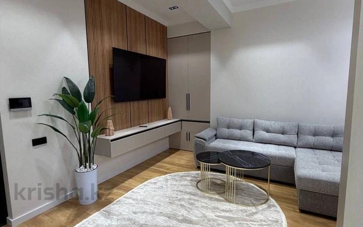 2-бөлмелі пәтер · 75 м² · 14/17 қабат, Егизбаева 3, 5 — Каныша Сатпаева, бағасы: 450 000 ₸ в Алматы, Бостандыкский р-н — фото 2