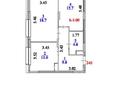 2-бөлмелі пәтер · 62 м² · 5/9 қабат, Е-321 6 — Район Республиканской мечети и будущей Меги, бағасы: 33.5 млн ₸ в Астане, Есильский р-н