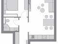 2-комнатная квартира · 40 м² · 6/12 этаж, Утеген батыра 11д за 39.9 млн ₸ в Алматы, Ауэзовский р-н — фото 2