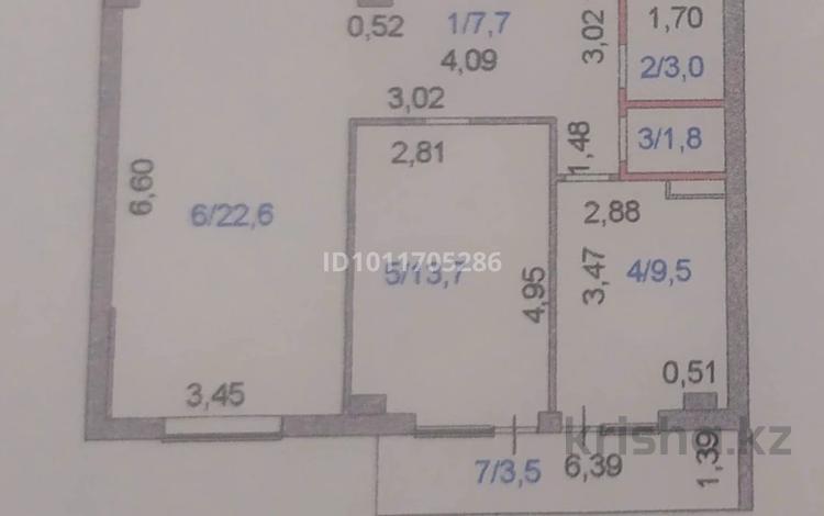 2-комнатная квартира · 62 м² · 10/10 этаж, Мкр Сары-Арка 13А/1 за 28 млн ₸ в Кокшетау — фото 2