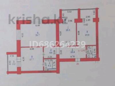 3-комнатная квартира · 115 м² · 8/10 этаж, мкр. Алтын орда, Пр.Молдагуловой 66/1 — Возле Теннисного корда за 55 млн ₸ в Актобе
