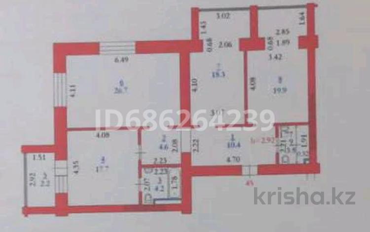 3-бөлмелі пәтер · 115 м² · 8/10 қабат, мкр. Алтын орда, Пр.Молдагуловой 66/1 — Возле Теннисного корда, бағасы: 55 млн ₸ в Актобе — фото 2