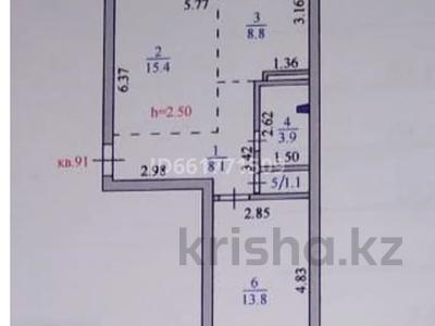 2-бөлмелі пәтер, 53.1 м², 1/5 қабат, Жирентаева 22/1 — Жирентаева, бағасы: 23 млн 〒 в Астане, Алматы р-н