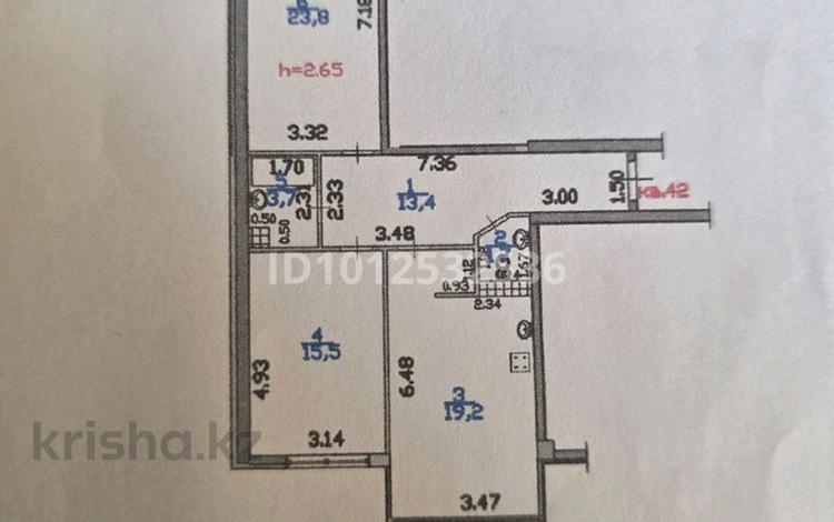 2-бөлмелі пәтер · 77.3 м² · 6/10 қабат, мкр Шугыла, мкр. Шугыла 340/3 - 340/3к17, 340/8 - 340/8 к5, бағасы: 45 млн ₸ в Алматы, Наурызбайский р-н — фото 2